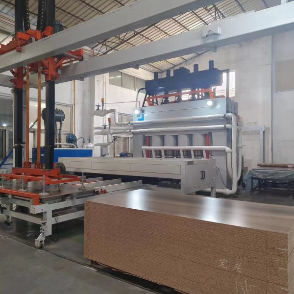 Máquina de prensado en caliente de laminación de melamina de ciclo ...